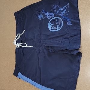 Chaps Men's Navy Blue Swim Shorts!!!